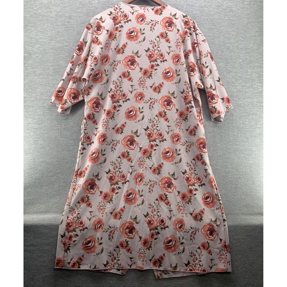 Lularoe Shirley Women's Floral Lightweight Kimono Size Medium - Picture 3 of 8